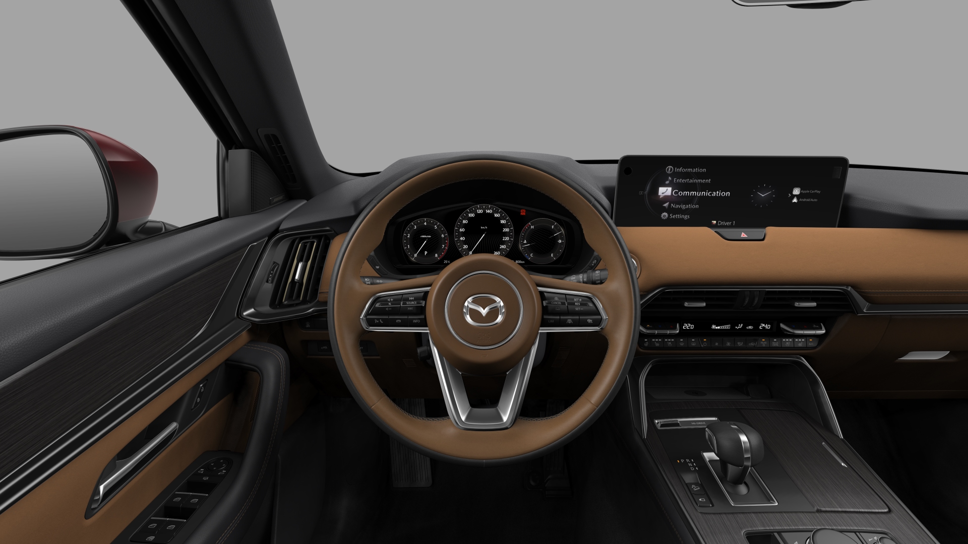 Mazdacx90-Sport Tan Leather