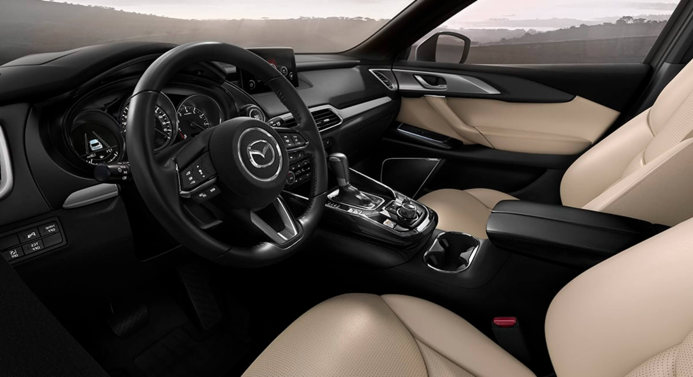 Mazdacx9-Sand Leatherette