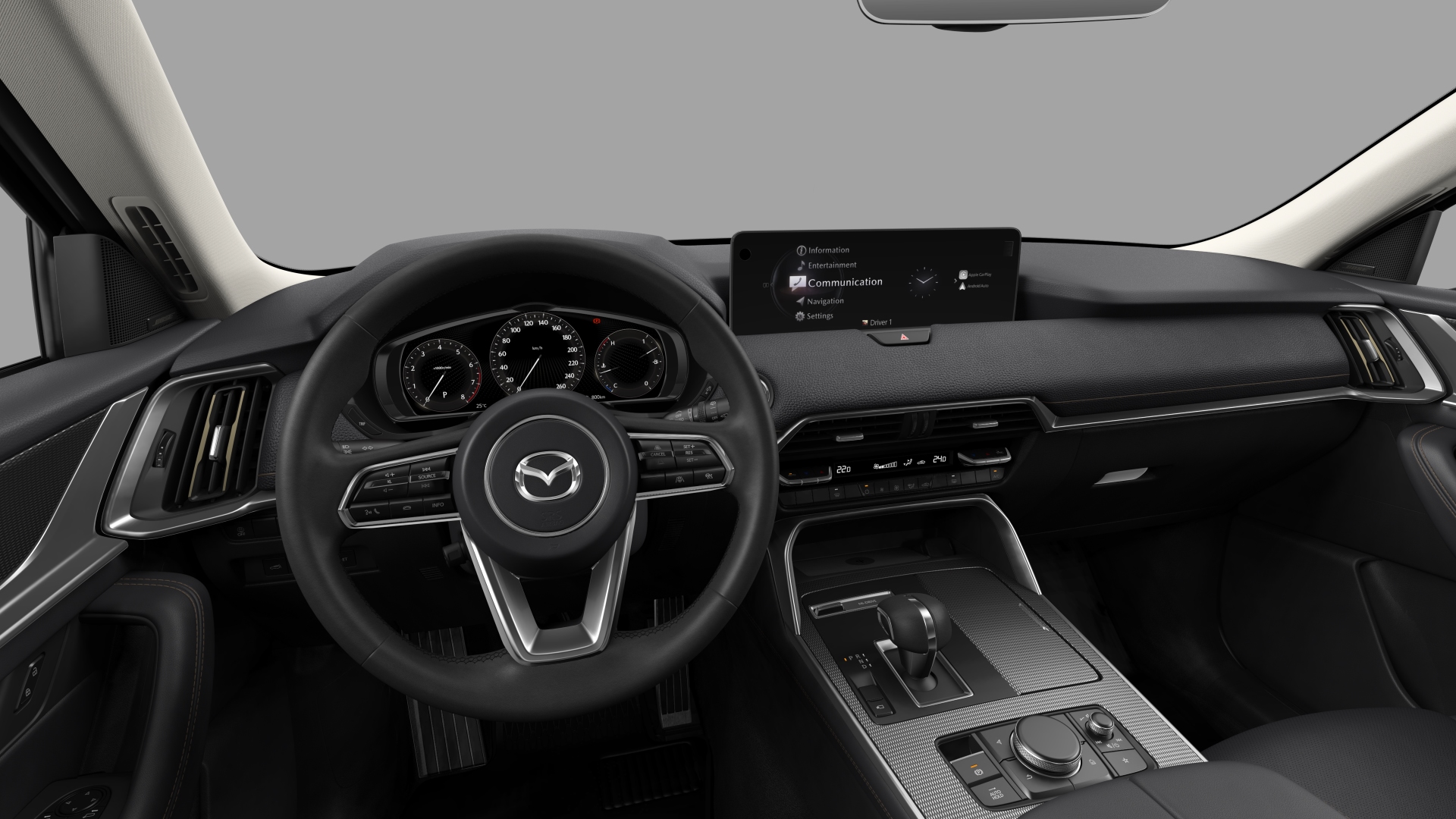 Mazdacx60-Black Leather