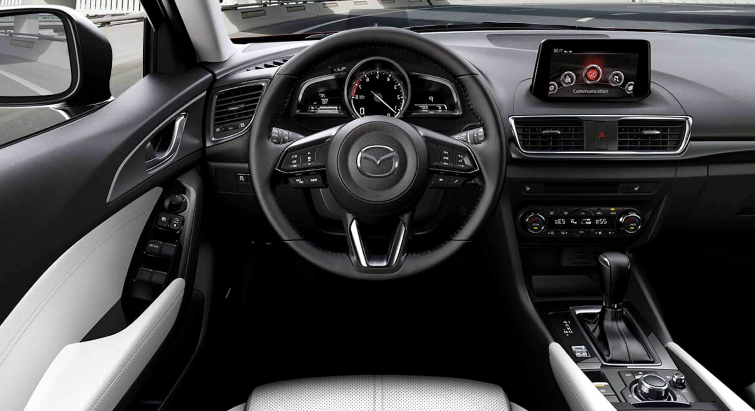 Allnewmazda3-Pure White Leather